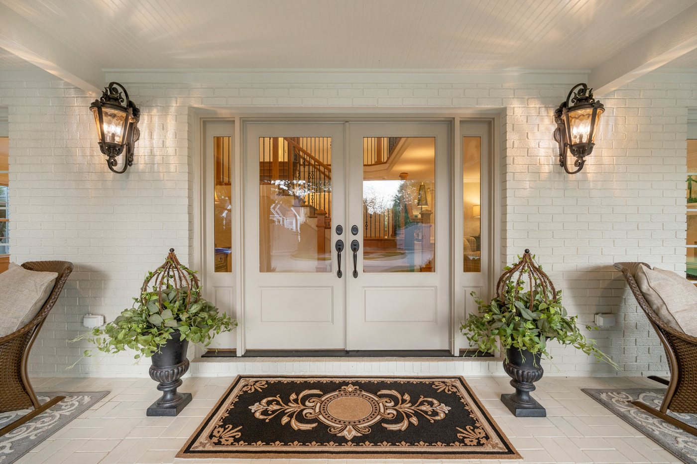 The front door