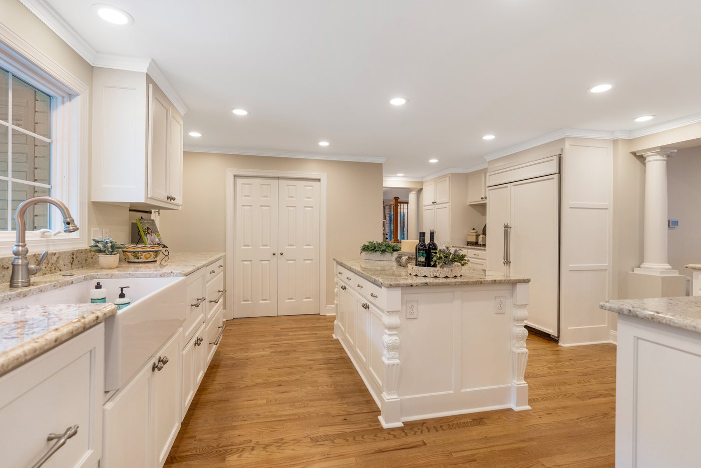 Prep sink and second island run
