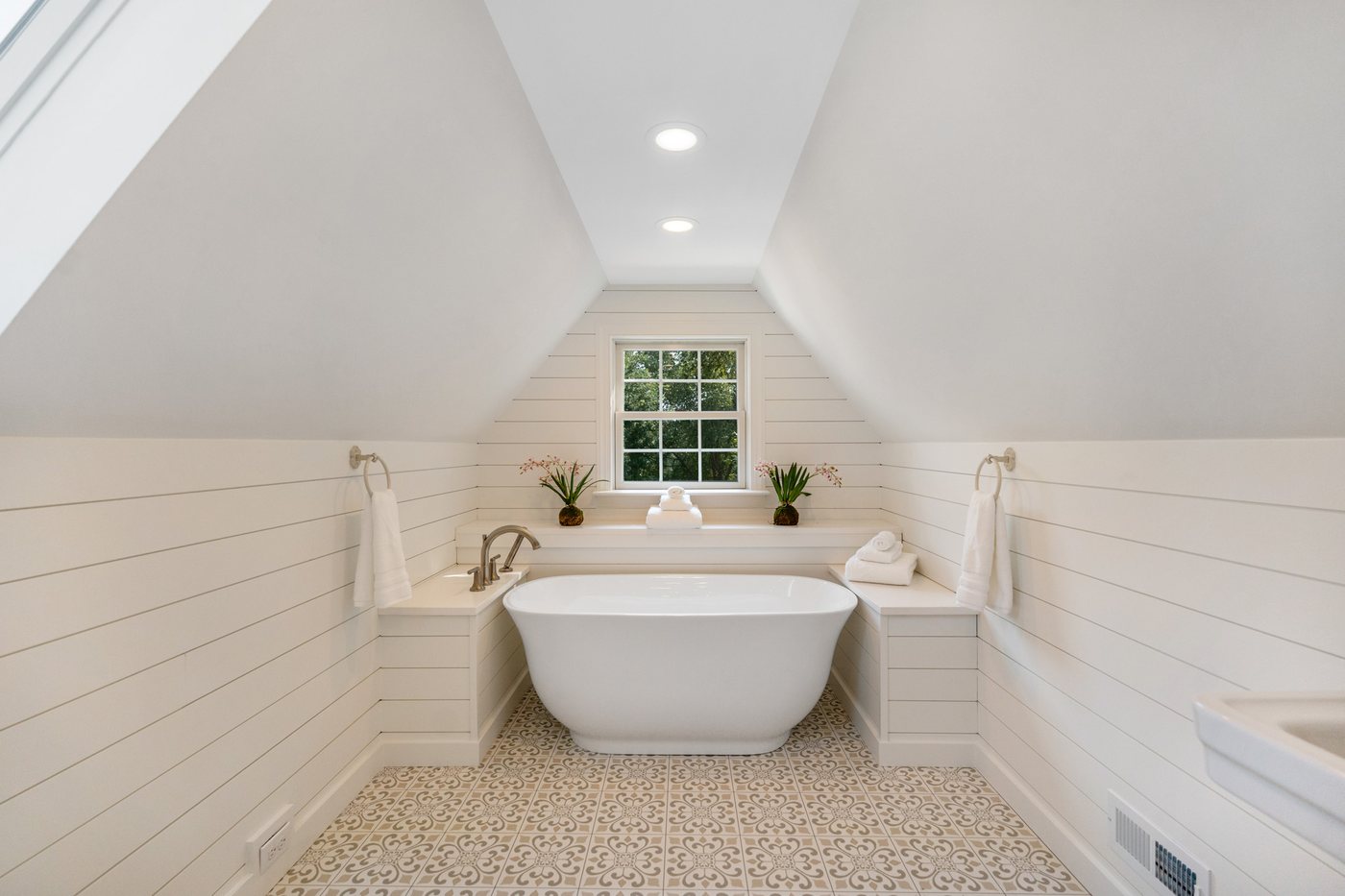 The third-floor bath